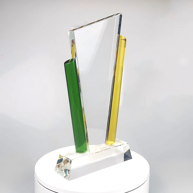 
3d laser block Crystal Trophy / Award / Plaque FOR ENGRAVING 