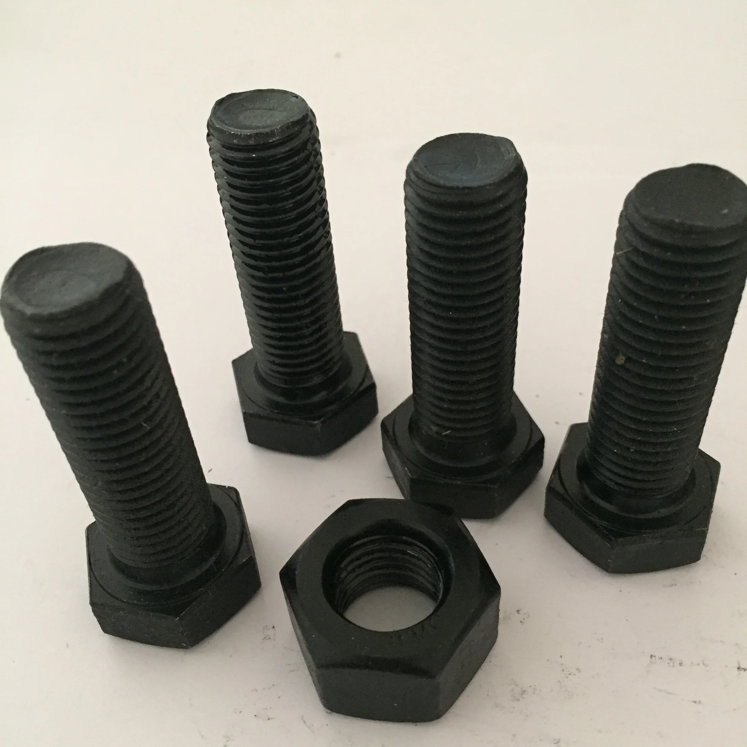 hebei fastener astm/bsw unc hex bolt  1/2 ,3/8,1/4,5/16 DIN933/931 grade 4.8/8.8/10.9