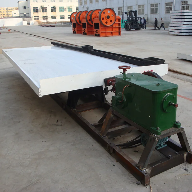 factory Sri lanka  Shaking table to Recycle zinc, gold,copper ore of low consumption with factory price