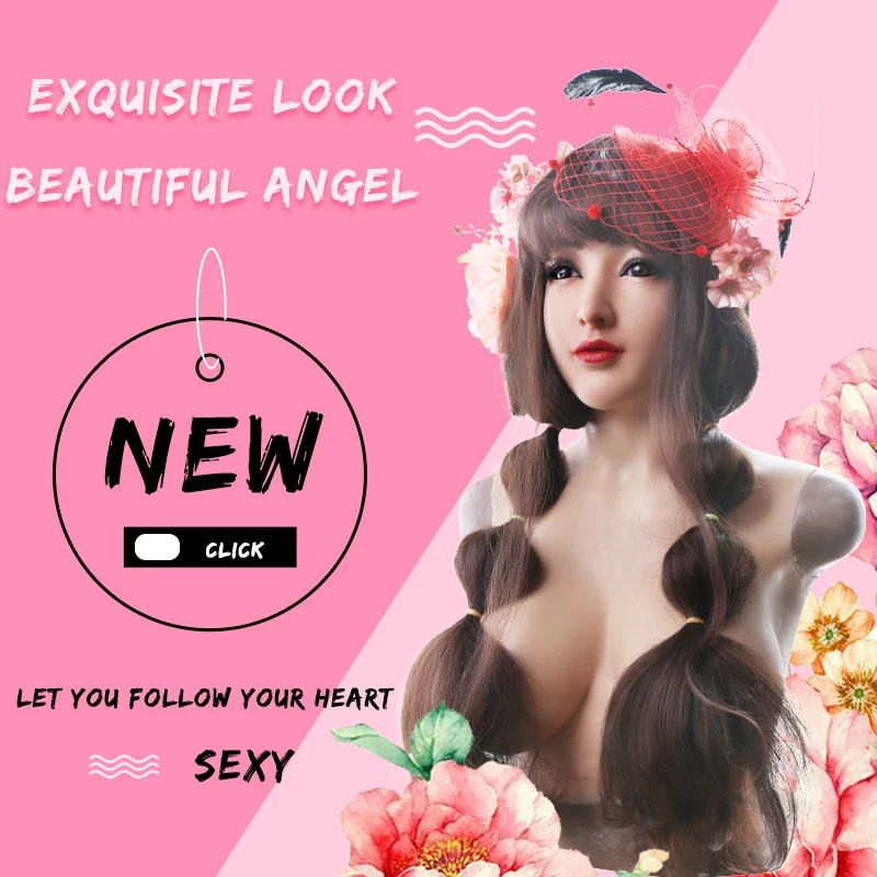 Claire Goddess With Artificial Chest Cosplay Crossdresser Shemale Halloween Masquerade Camouflage Breast Form Drag Queen Boob