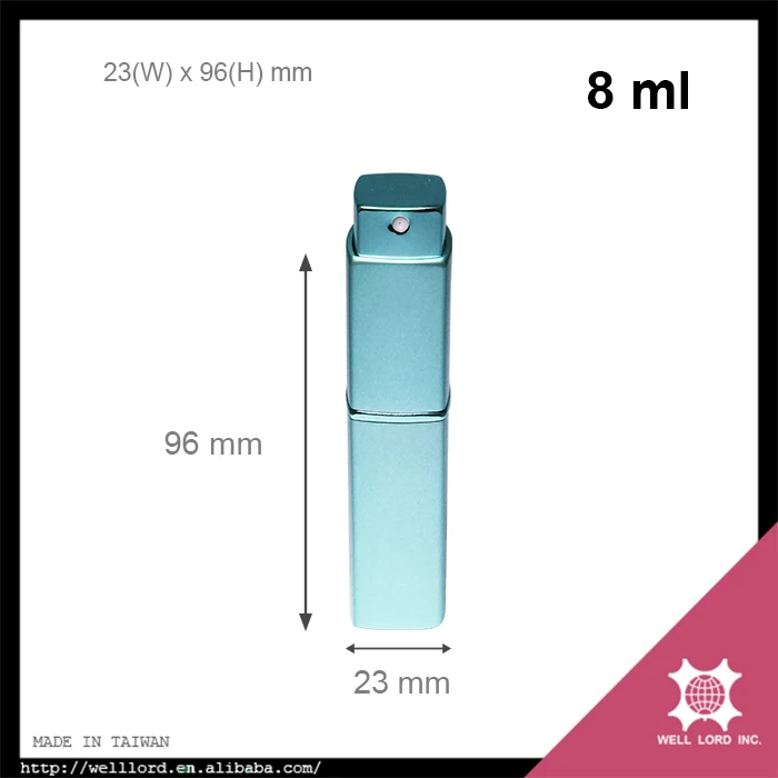 Notable 8ml special product indigo color empty pepper spray