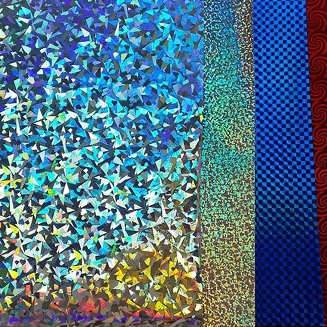 
71g transfer metallized holographic ink retention paper 