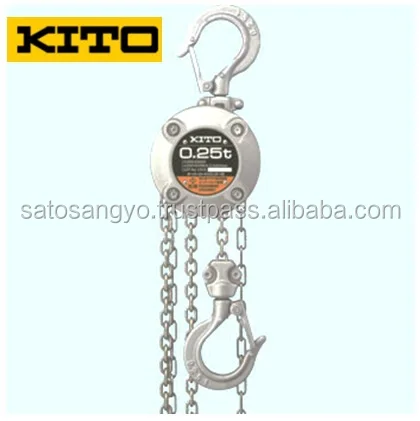 Durable and Easy to use russia trading companies KITO compact chain block at reasonable prices