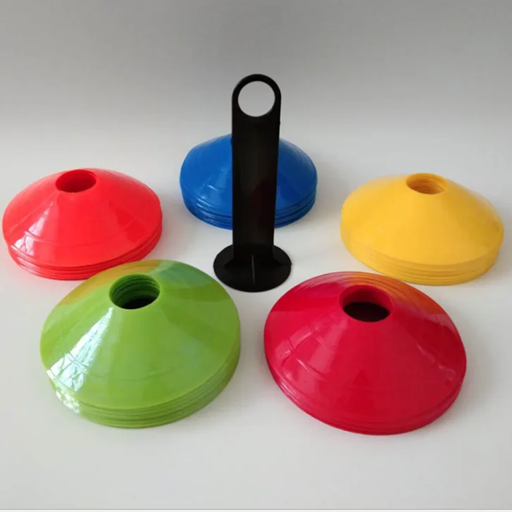 Sports Training Soccer Football Disc Agility Cones for Speed Training with Cone Stand