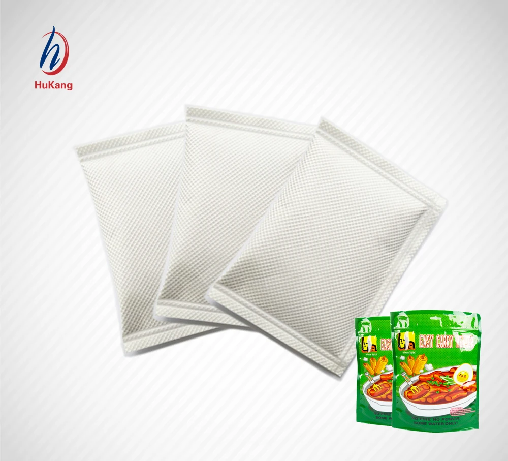 Chinese factory wholesale food heating pad for self heating meals