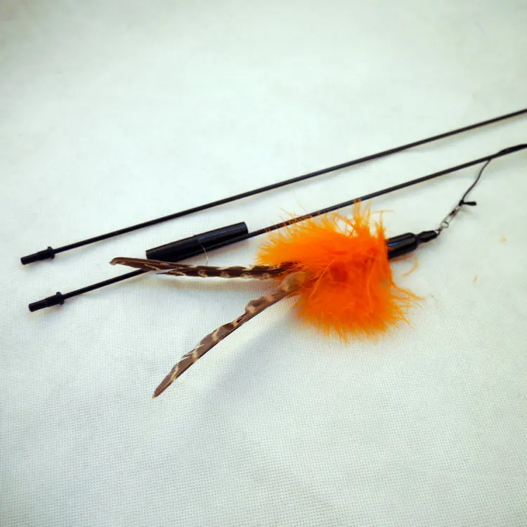 
Hot sell new products new design feather cat teaser Da Bird teaser cat toy teaser 
