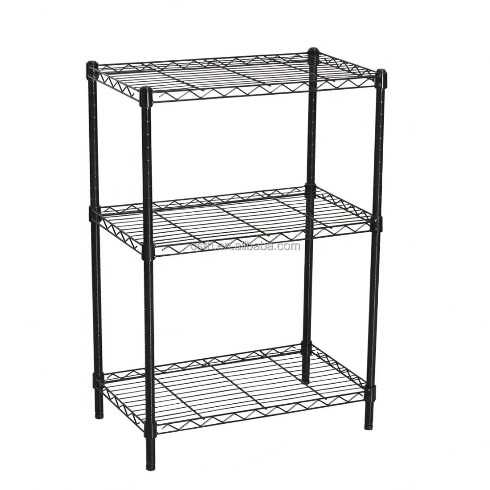 550*330*800mm wire storage racks   Small Kitchen Shelf Metal Wire Shelf
