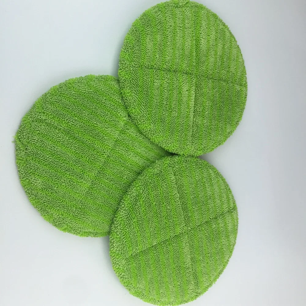 round cross shape mop pads home cleaning mop head china supplier