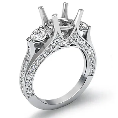 2SHE Classic 925 silver ring settings without stones