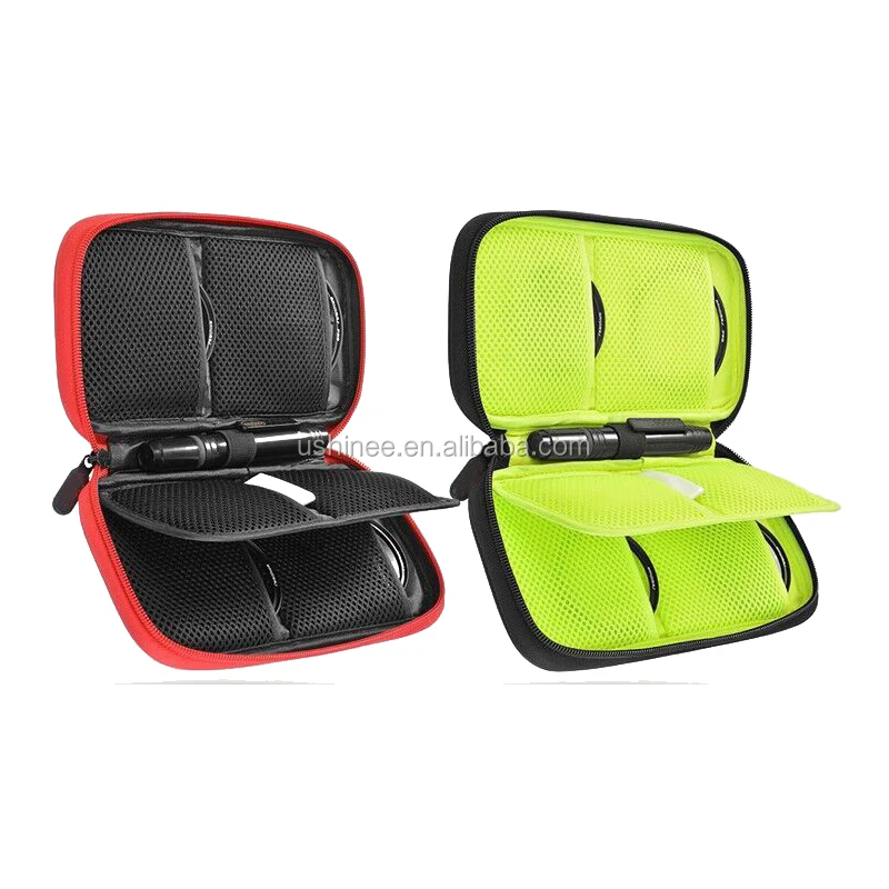 
High Quality Camera Lens filter Case Pouch Bag Wallet 6 Pockets Slots for ND UV CPL filter 