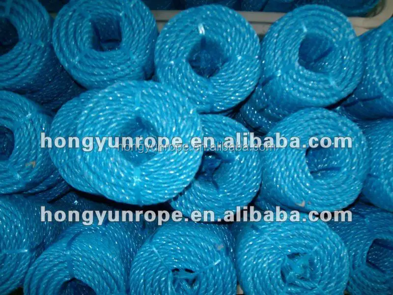 Синий п . п . сплит пленка веревка