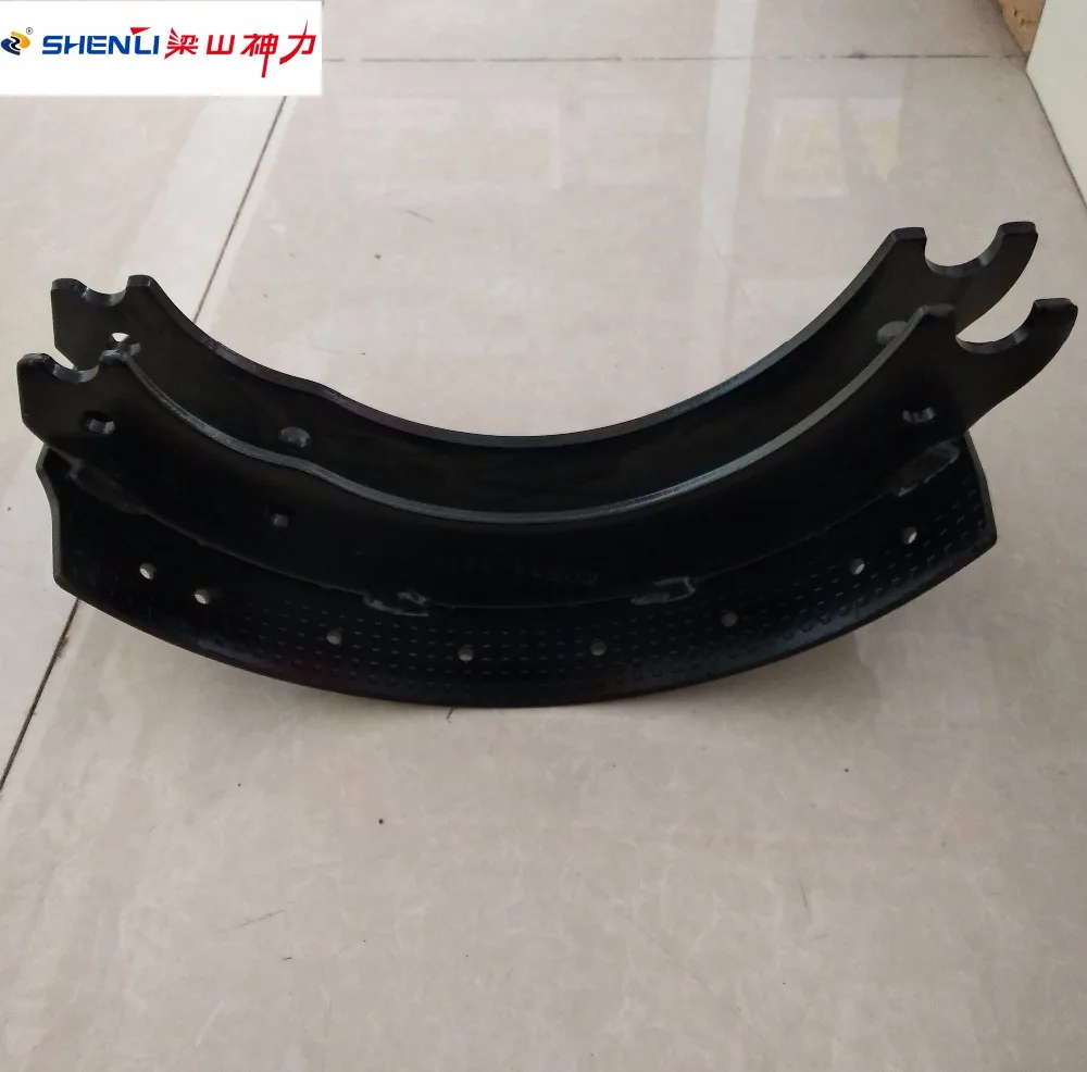 
china trailer truck parts riveted brake shoe 4514 