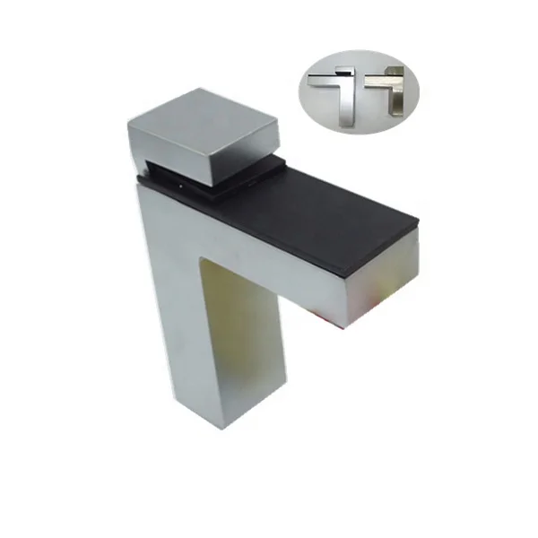 F-type Adjustable Glass Clip for Supporting Board Glass Support Plate Holder Fixed Bracket