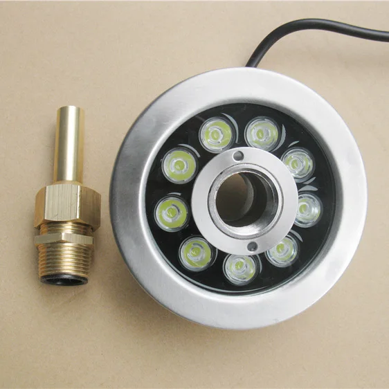
DMX controller outdoor submersible fountain pump with led light 
