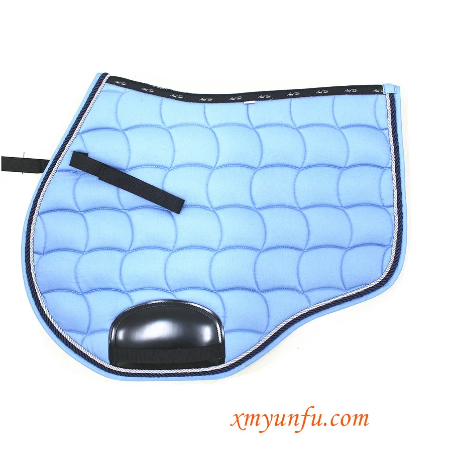 Custom Soft and Durable Polycotton English Half Saddle Pad