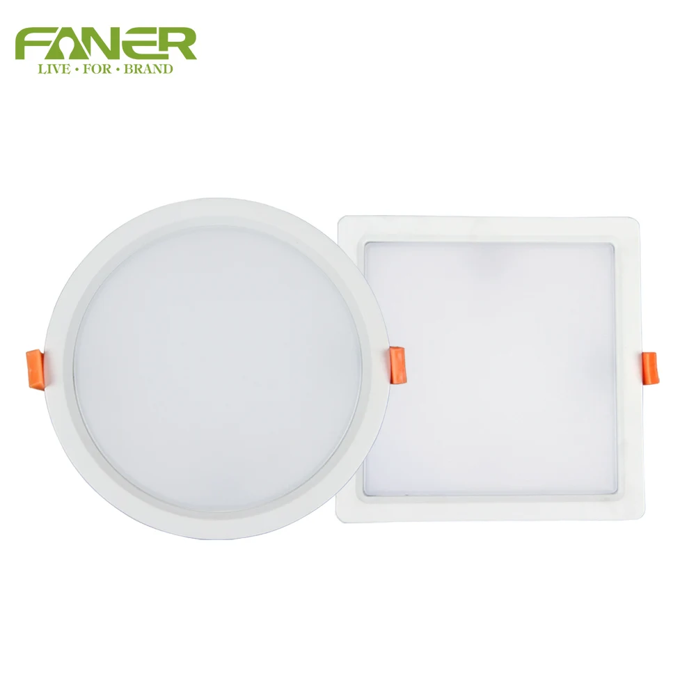 
Aluminium Narrow Edage LED Downlight COB Square Spot LED Ceiling Light 