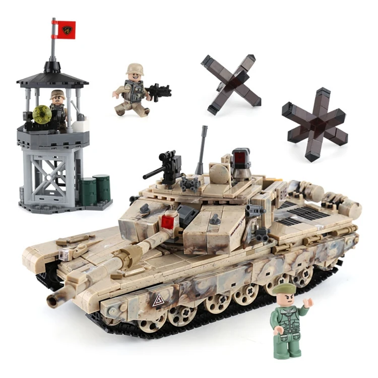 XINGBAO 06021 1340PCS Military Series The 99 Tank Set Building Blocks Bricks Tank Model Car Model Kid Toys As Christmas Gifts