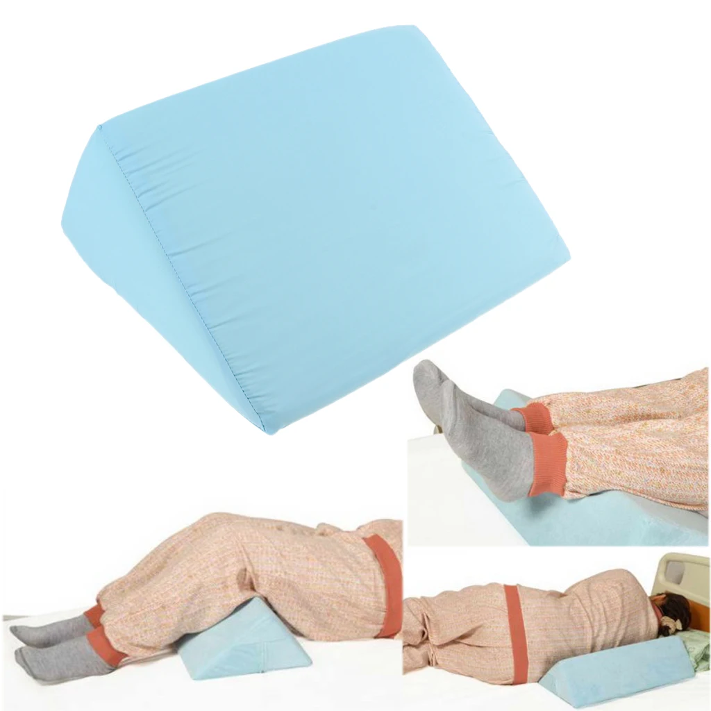 Details about   Removable Foam Wedge Pillow Foot Leg Elevation Bedsore Back Support Cushion 