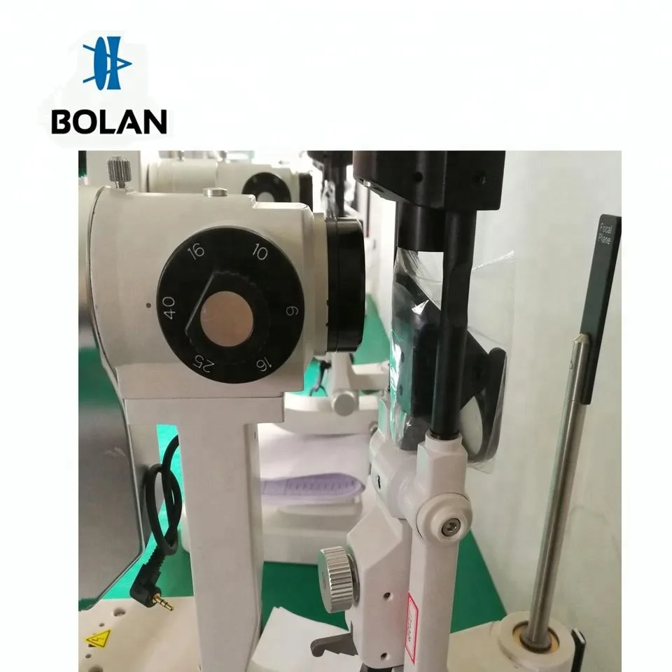 chinese optical ophthalmic Slit lamp Microscope with table BL-88A with 5 magnification CE ISO certificate