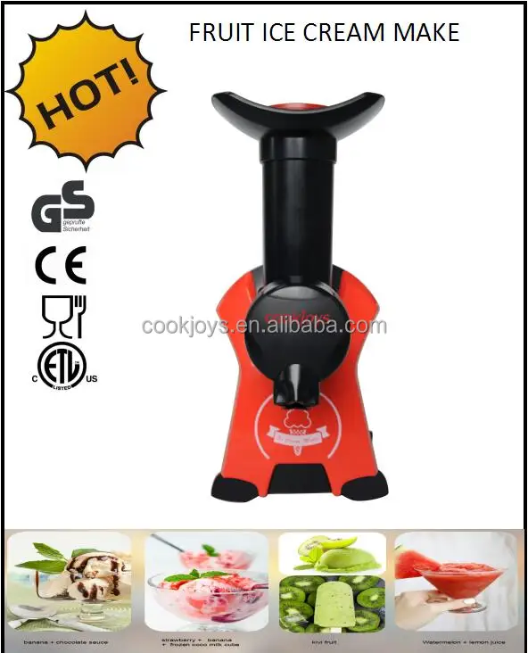 cookjoys wholesale 250 W GS approved home fruit sorbet maker