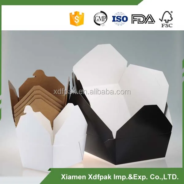 Хот-дог жесткий бумажный пакет коробка