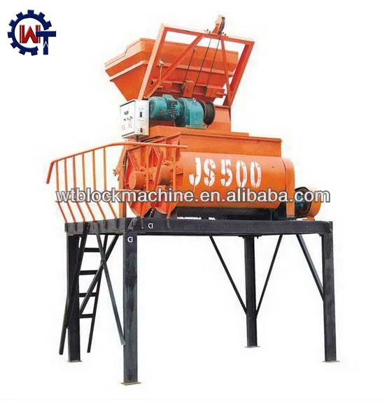 concrete and cement mixer machine JS500