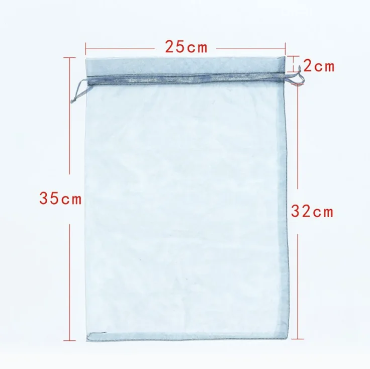 Оптовая продажа, 25 цветов, пакеты из органзы 7x9 9x12 10x15 13x18 см для упаковки ювелирных изделий, для браслетов, бусин, подарочный пакет