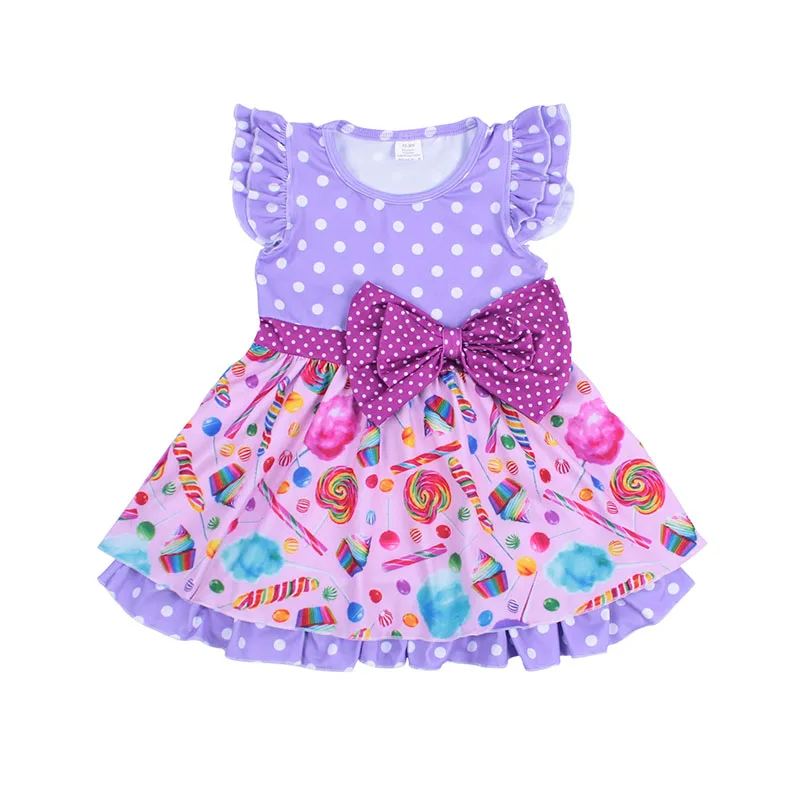 
Newest Lollipop Print Children Fashion Baby Girl Clothing Outfits Kids Capri Clothing Set wholesale baby clothes set 