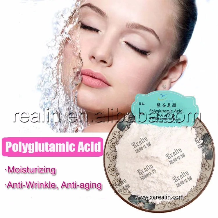 
Cosmetic Ingredients Polyglutamic Acid Powder Poly-L-Glutamic Acid Powder CAS 25513-46-6 