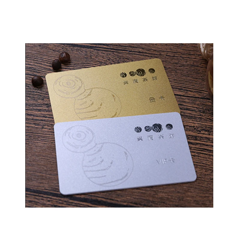 
Wholesale Customized high quality printed plastic PVC visiting card for coffee shop VIP card 
