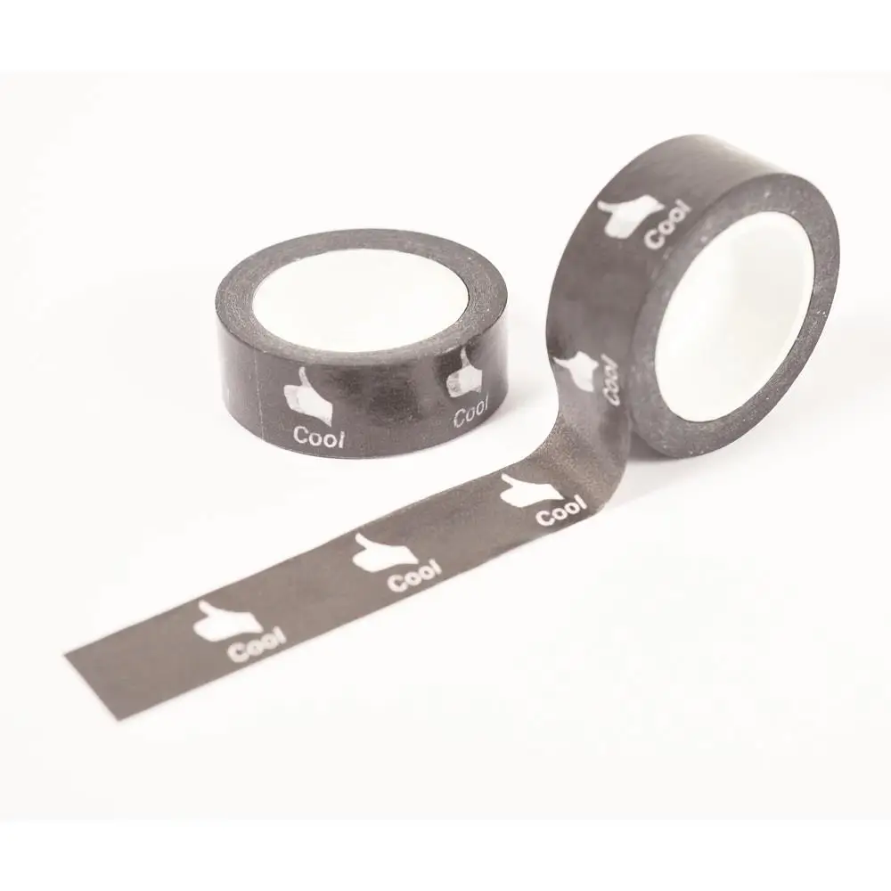 Best quality waterproof single side washi tape for stationery