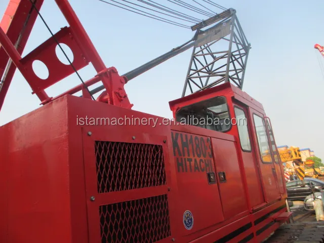 good condition Hitachi KH180 50 ton crawler crane secondhand crawler crane