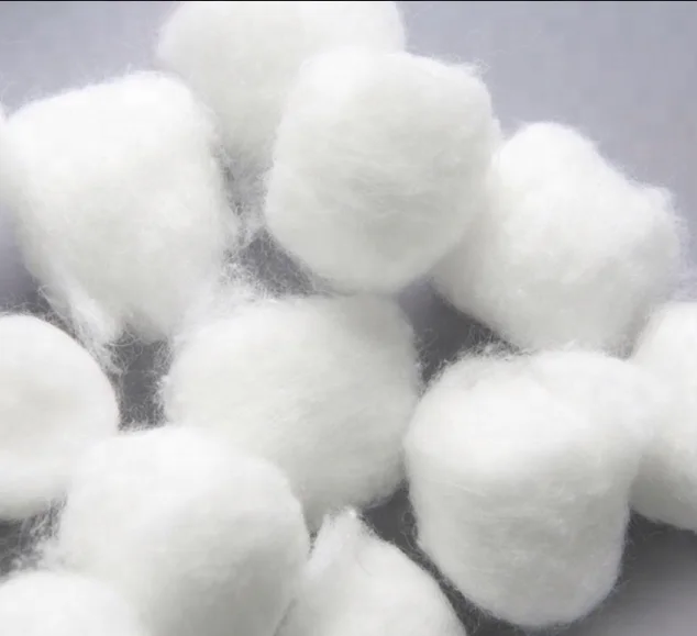 CE hospital medical use Cotton Balls Used for Cleaning or Absorbing Blood cotton ball