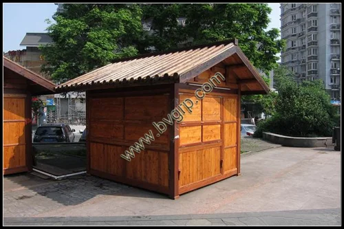
Popular and economic wood outdoor kiosk booth for toilet 