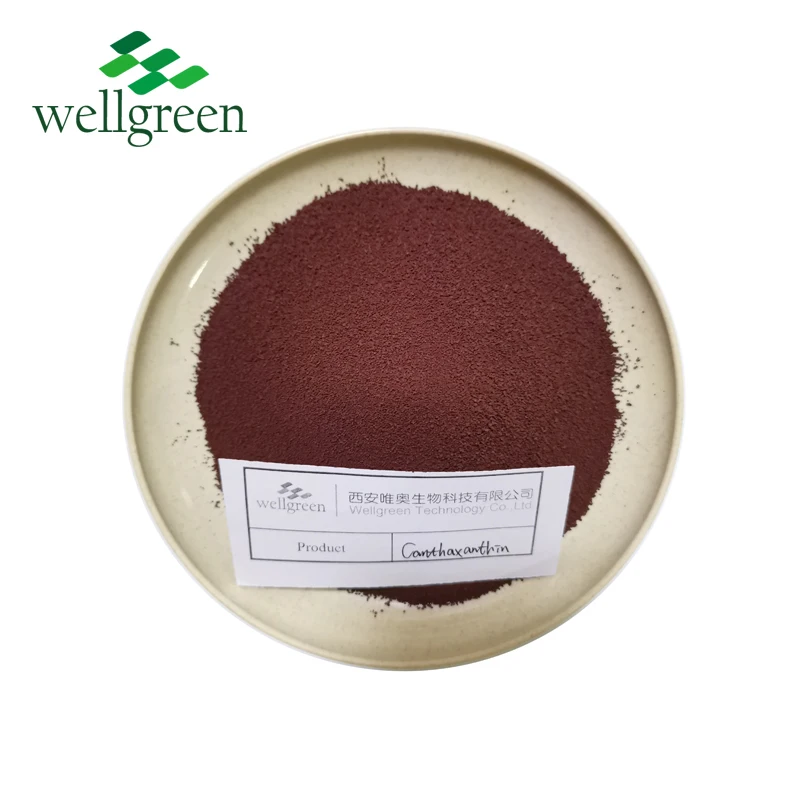 
Top Quality Manufacturer Colorant Pure Food Grade Canthaxanthin 10% Powder 