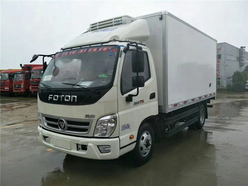  2019 г. продажа холодильных Грузовиков FOTON Aumark школьного