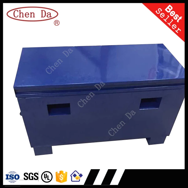 2016 new version Customized Rigid Powder Coated Steel Outdoor Storage Worksite Tools Cabinets /Jobsite storage Boxes 3 in 1