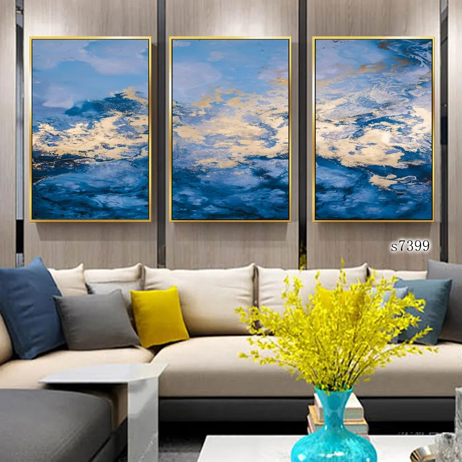 
Framed Painting Wall Art Prints Printing Abstract Painting Modern Decorative Artworks on Canvas 