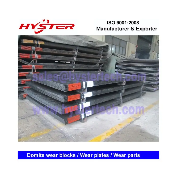 chromium carbide wear plate overlay wear plate for chute liners