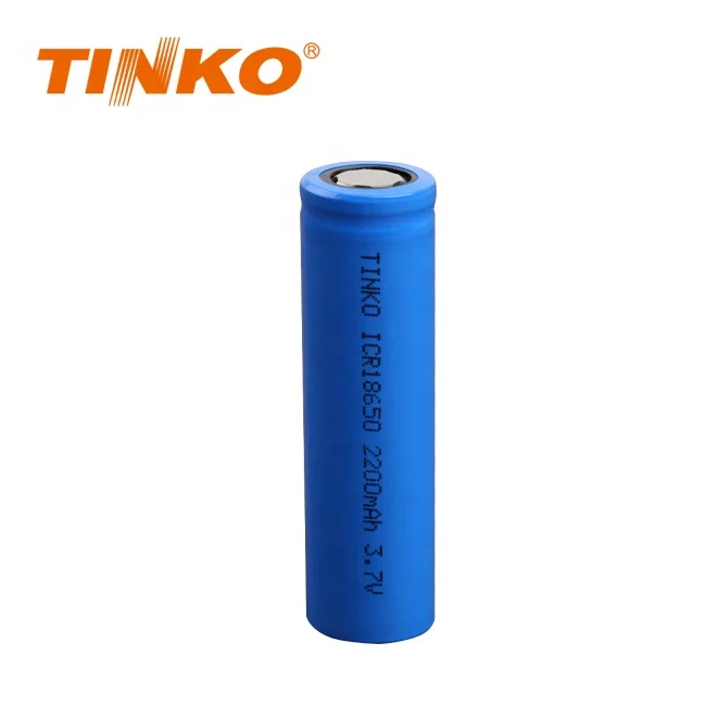 Shenzhen  Blue 18650 3.7V 1800mAh Lithium Rechargeable Battery