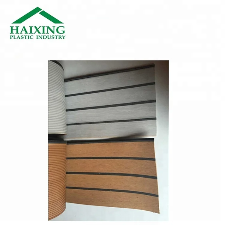 synthetic teak Boat Rubber Floor Deck