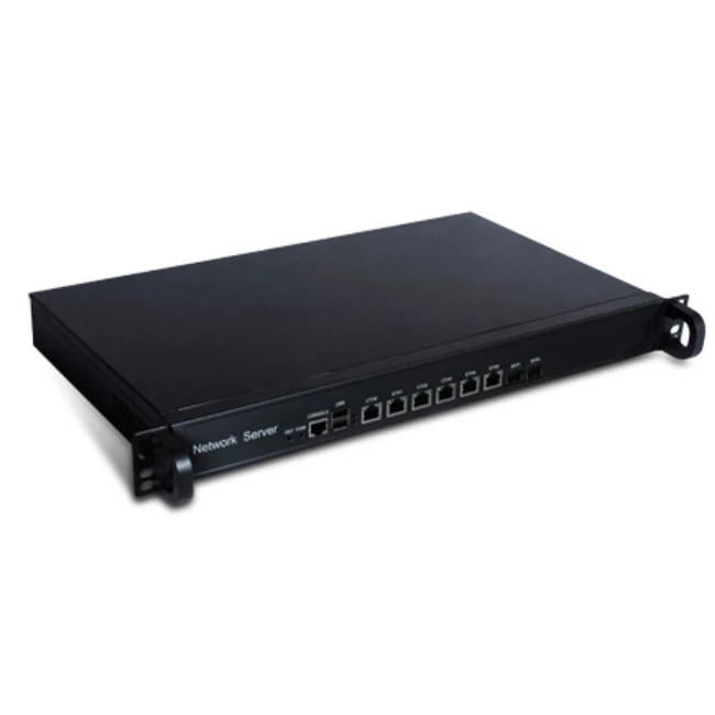 Z87 LGA1150 8LAN (2 10g Lan fiber SFP)firewall hardware barebone system solid long life capacitor