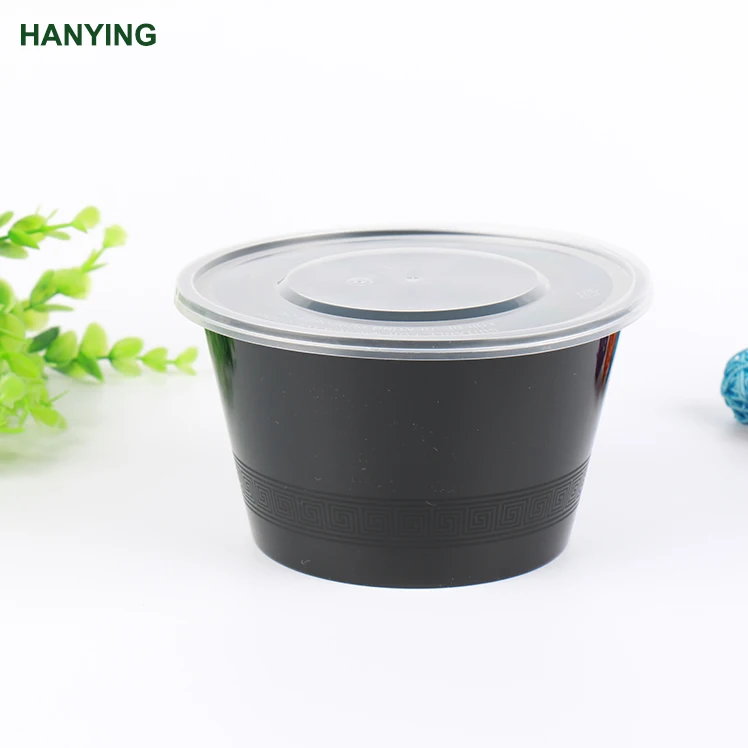 
Round lunch box plastic disposable with lid lunch box container sets plastic disposable lunch box 