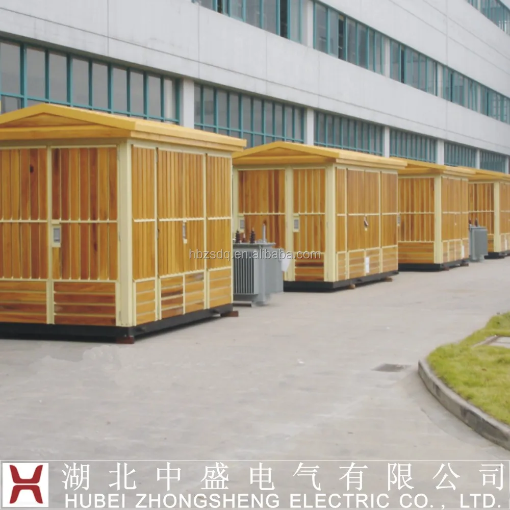 Electrical power compact substation