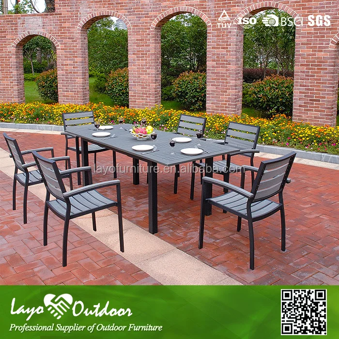 
 LY Индивидуальные Завод европейский стиль диван ресторан ps деревянный сад обеденный стол патио мебель all weather  