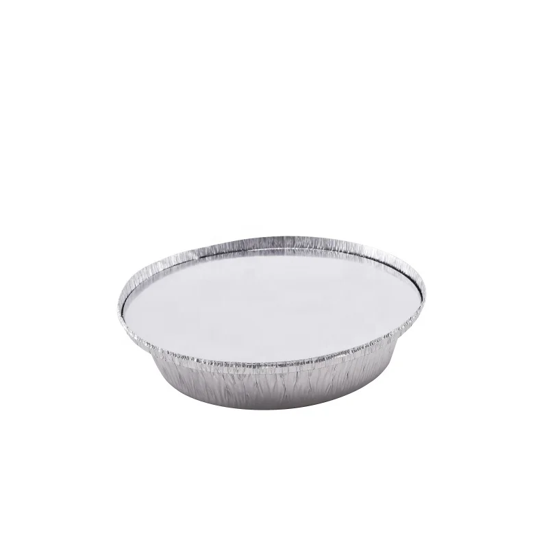 Different size aluminum foil container with paper lid