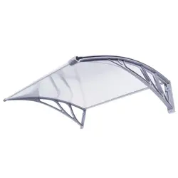 European style plastic waterproof rain cover door canopy material for window awnings