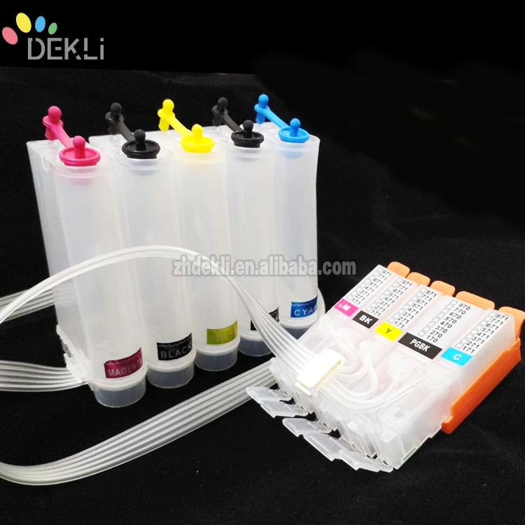 Ciss system for Canon TS6050 TS6051 TS6052 Printer ciss with Auto Reset chip