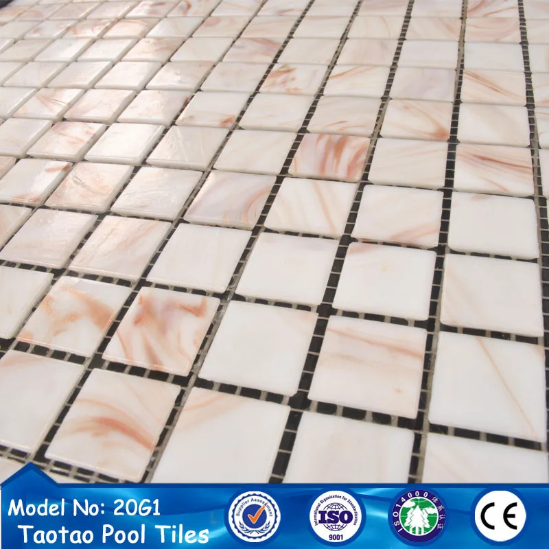 Discount 5*5 ceramic swimming pool tile mosaic