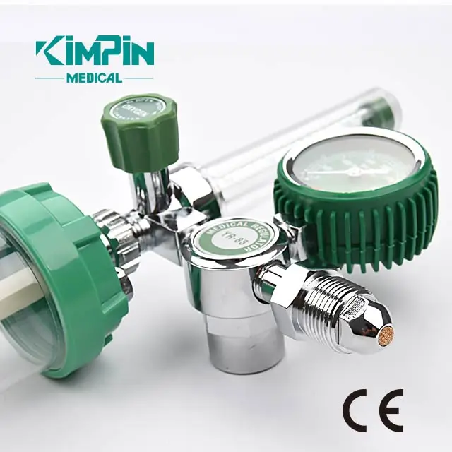 YR-88 больница Тип Медицинский Ингалятор кислорода с увлажнителем и расходомер